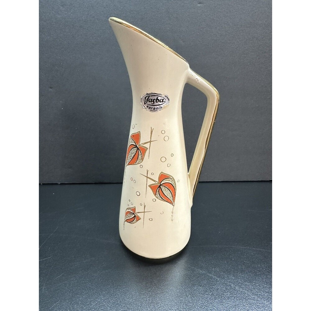 Vintage Jasba Keramik Vase Germany Ceramic